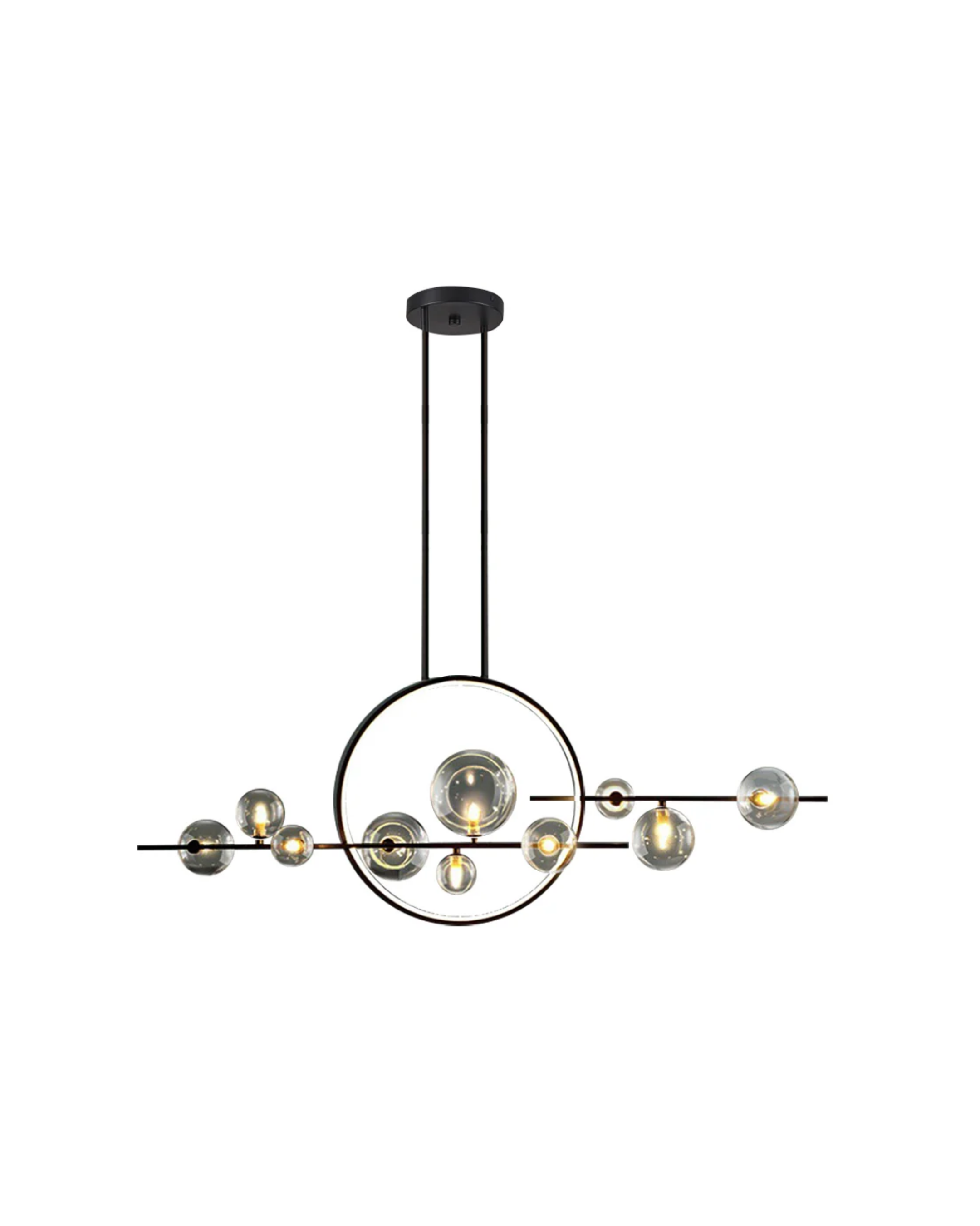 Halo Orbit 10-Light Linear Chandelier