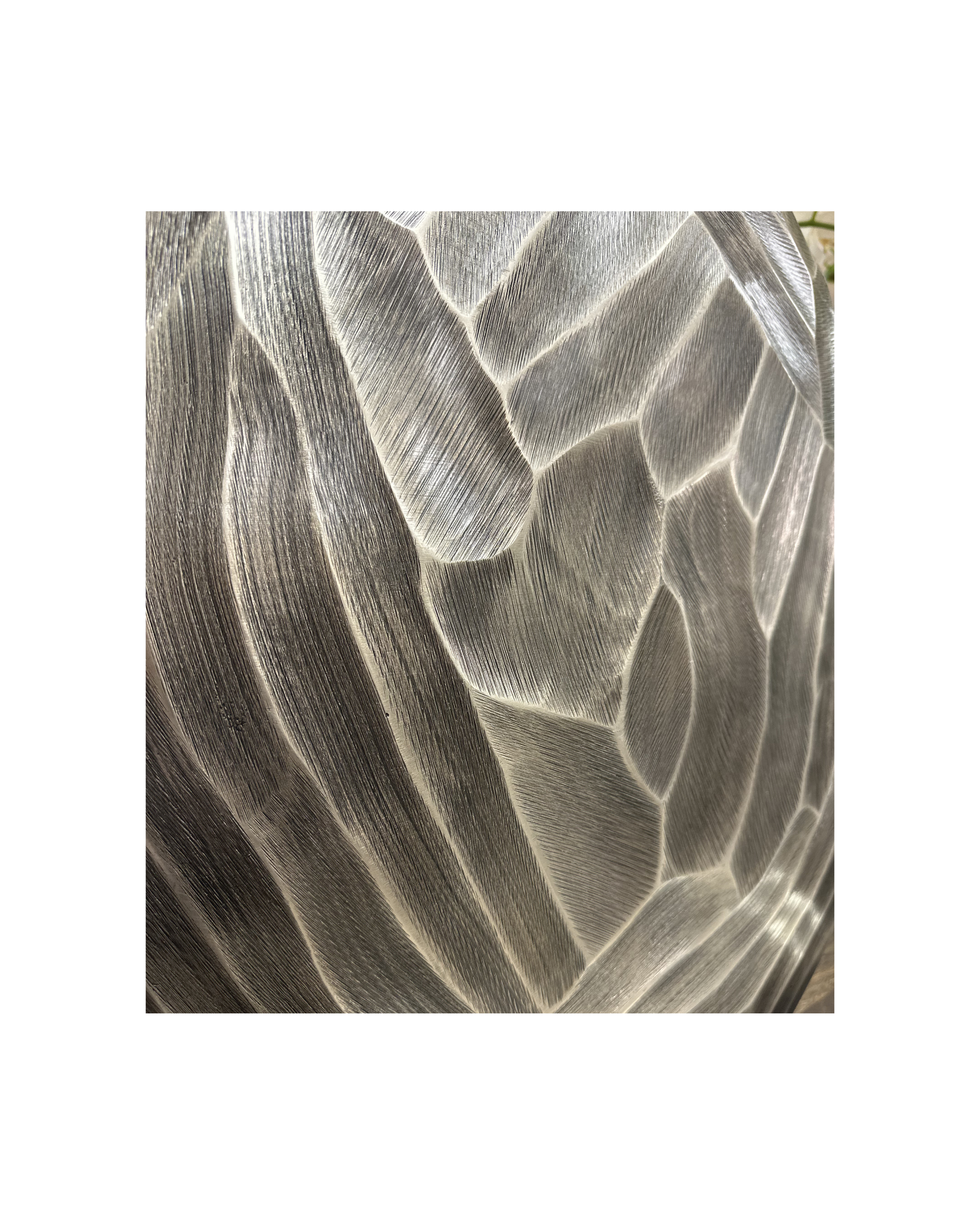 Hammered Metal Vase  Silver.png