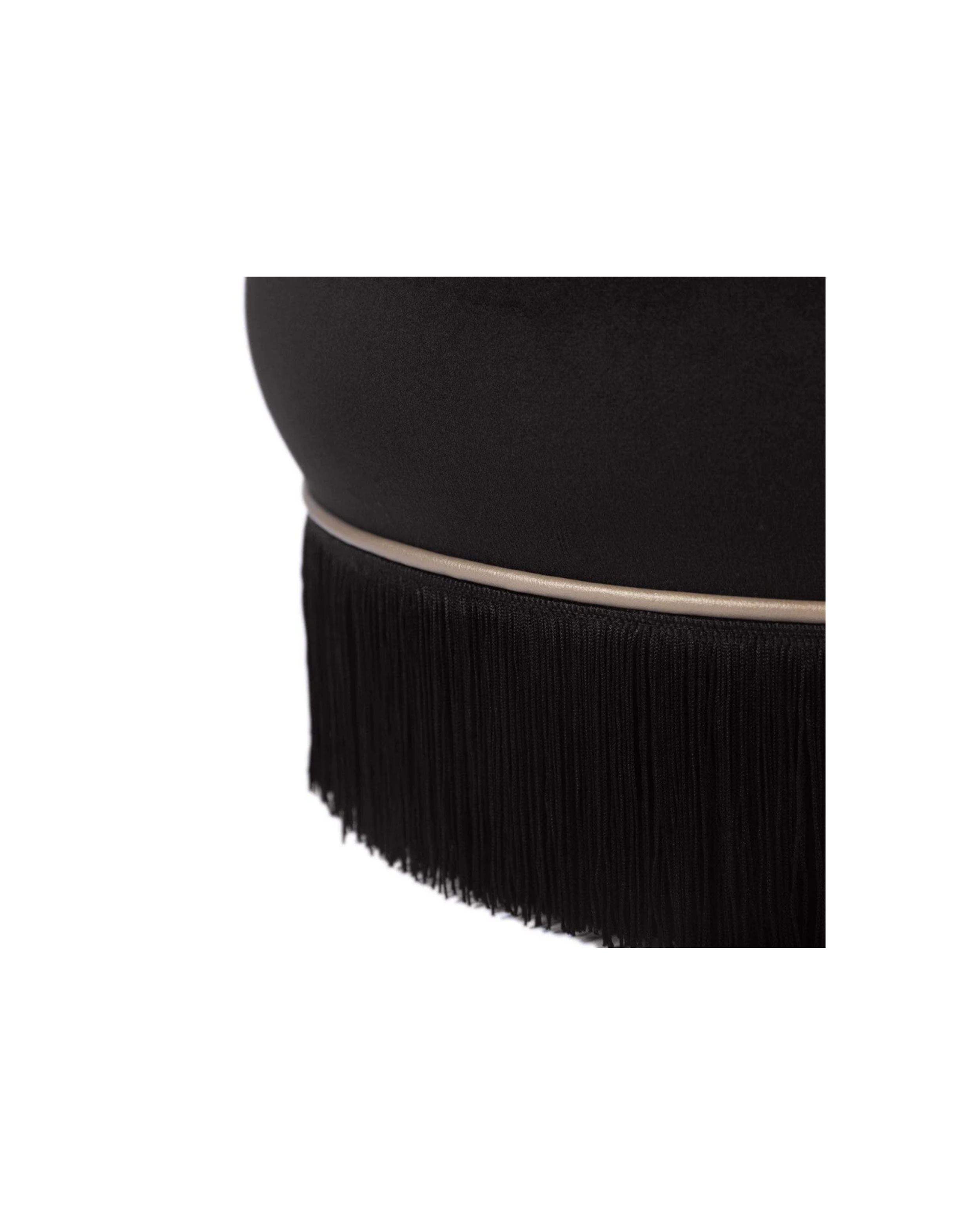Black and Gold Velvet Ottoman with Fringe (3).png