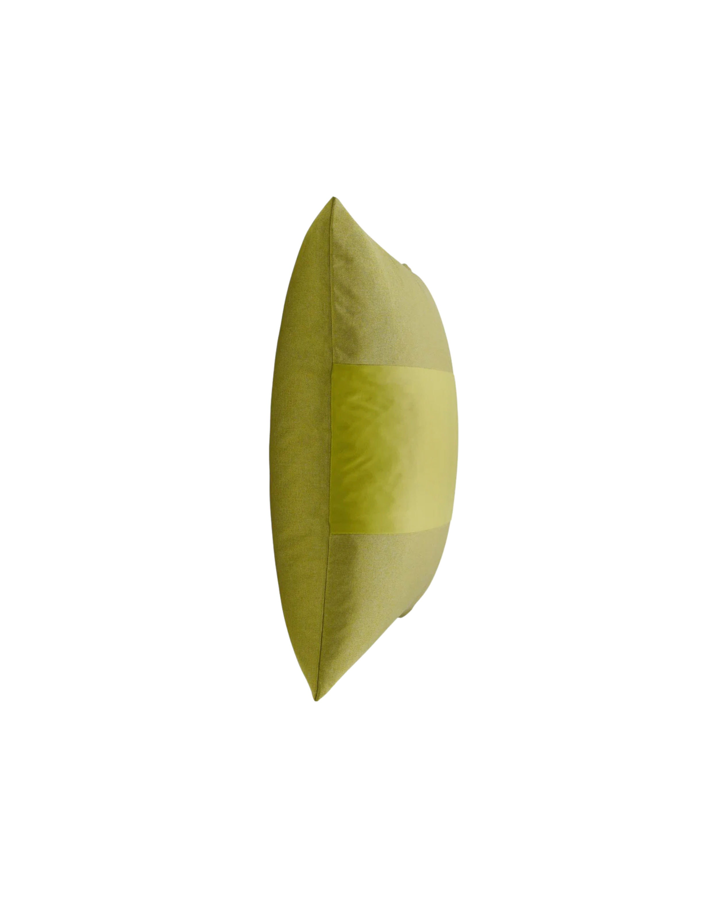 Pale Olive and Moss Stripe Accent Pillow SIDE.png