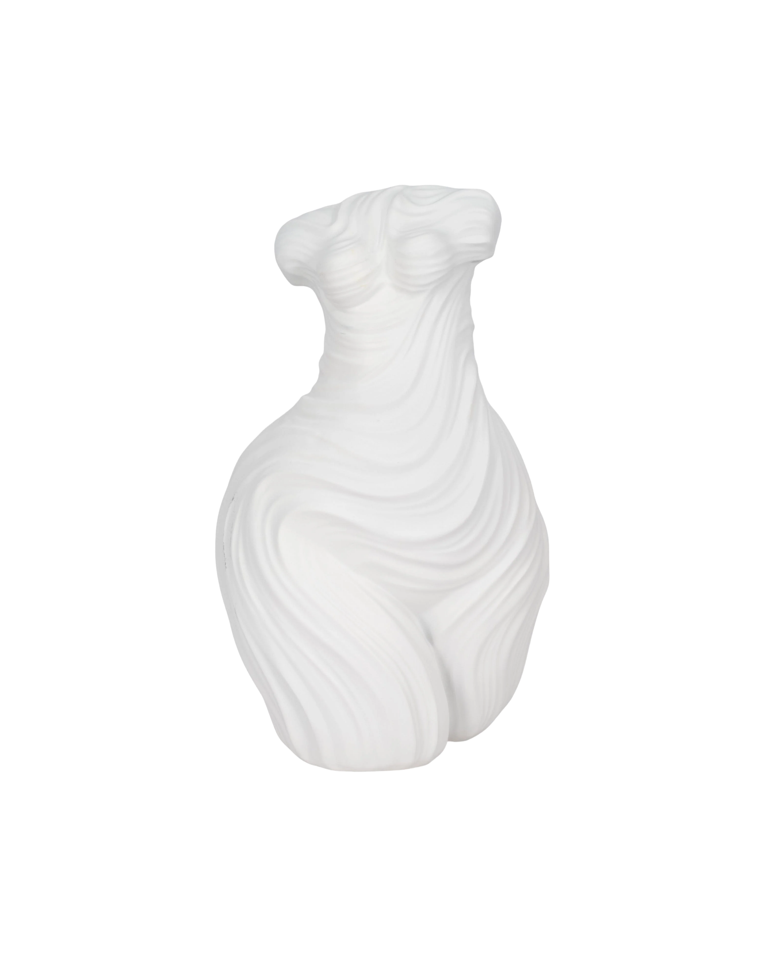 Curvy Ribbed Sculpture