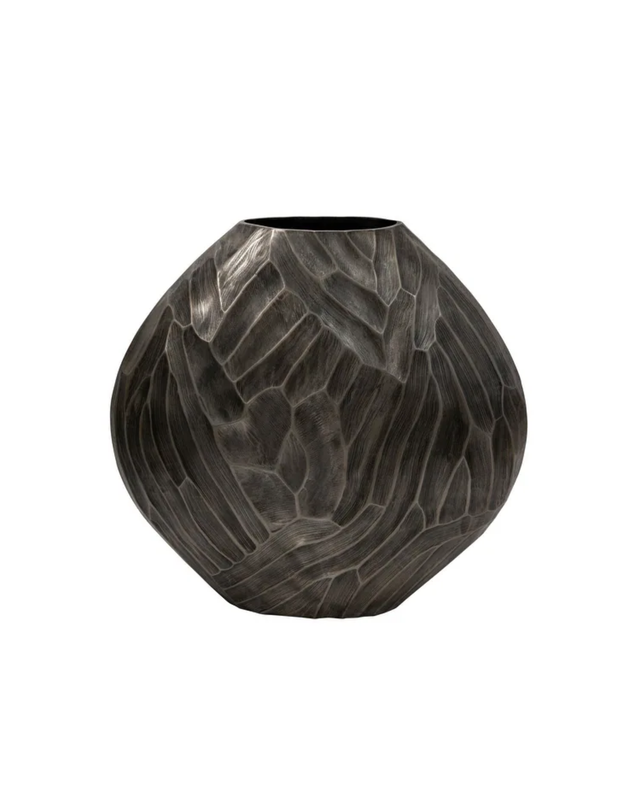 Hammered Metal Vase _ Silver.png