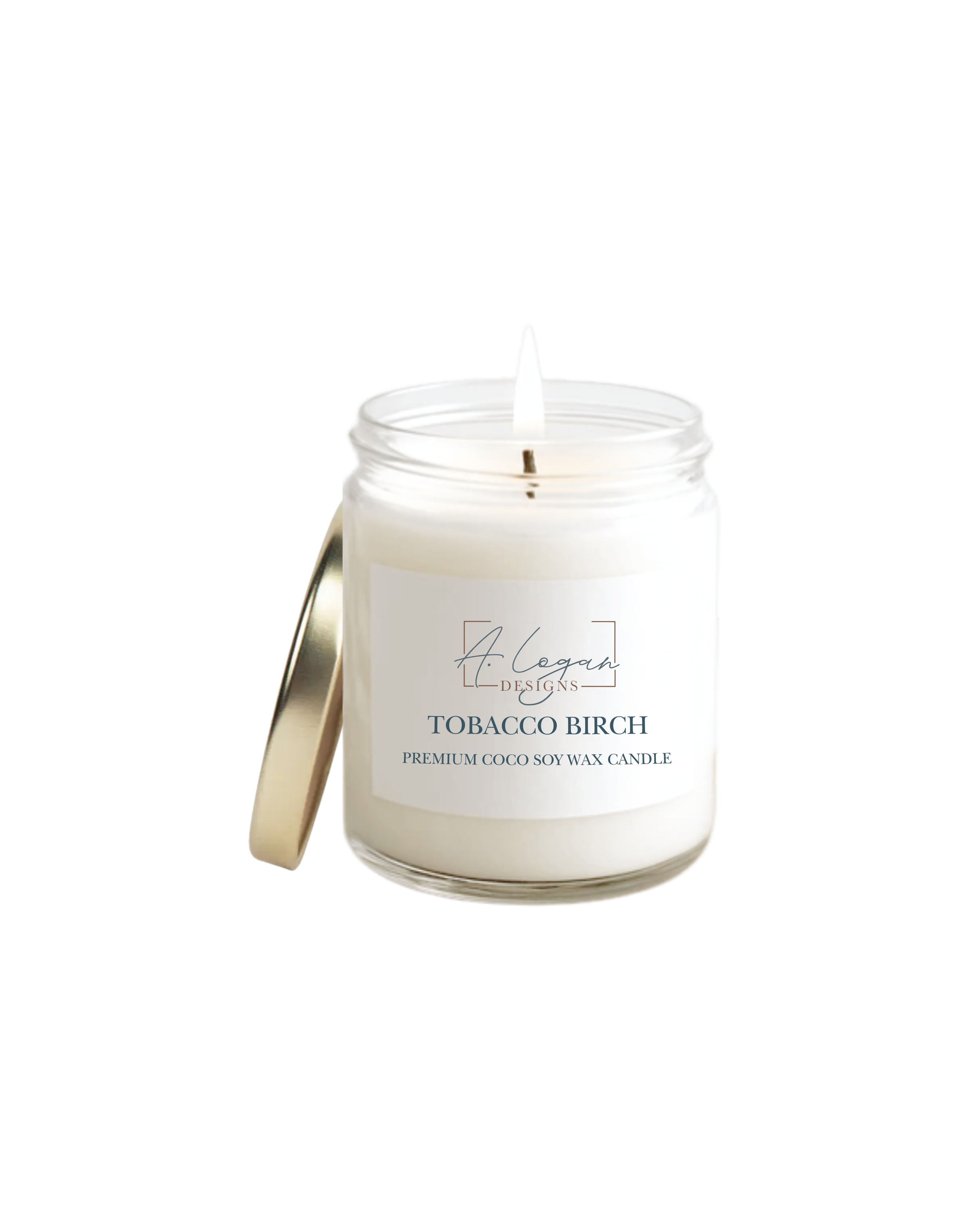 Tobacco Birch 4oz | Luxury Coco Soy Candle