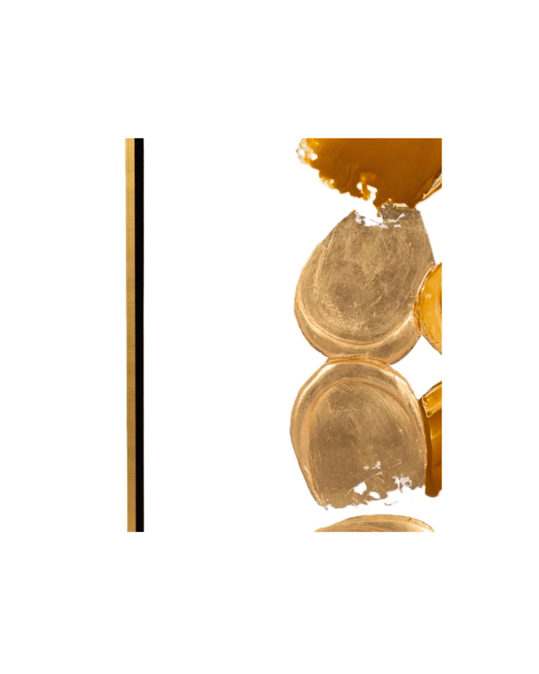 Hand Painted Gold Rocks Framed Art (5).png