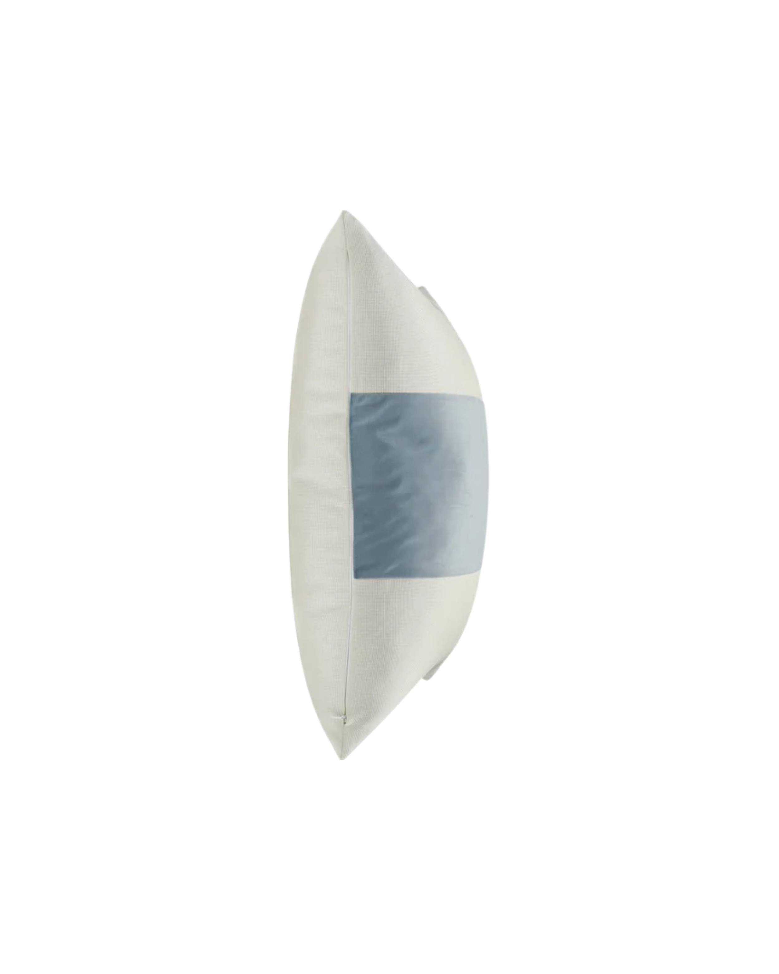White and Blue Striped  Accent Pillow SIDE.png