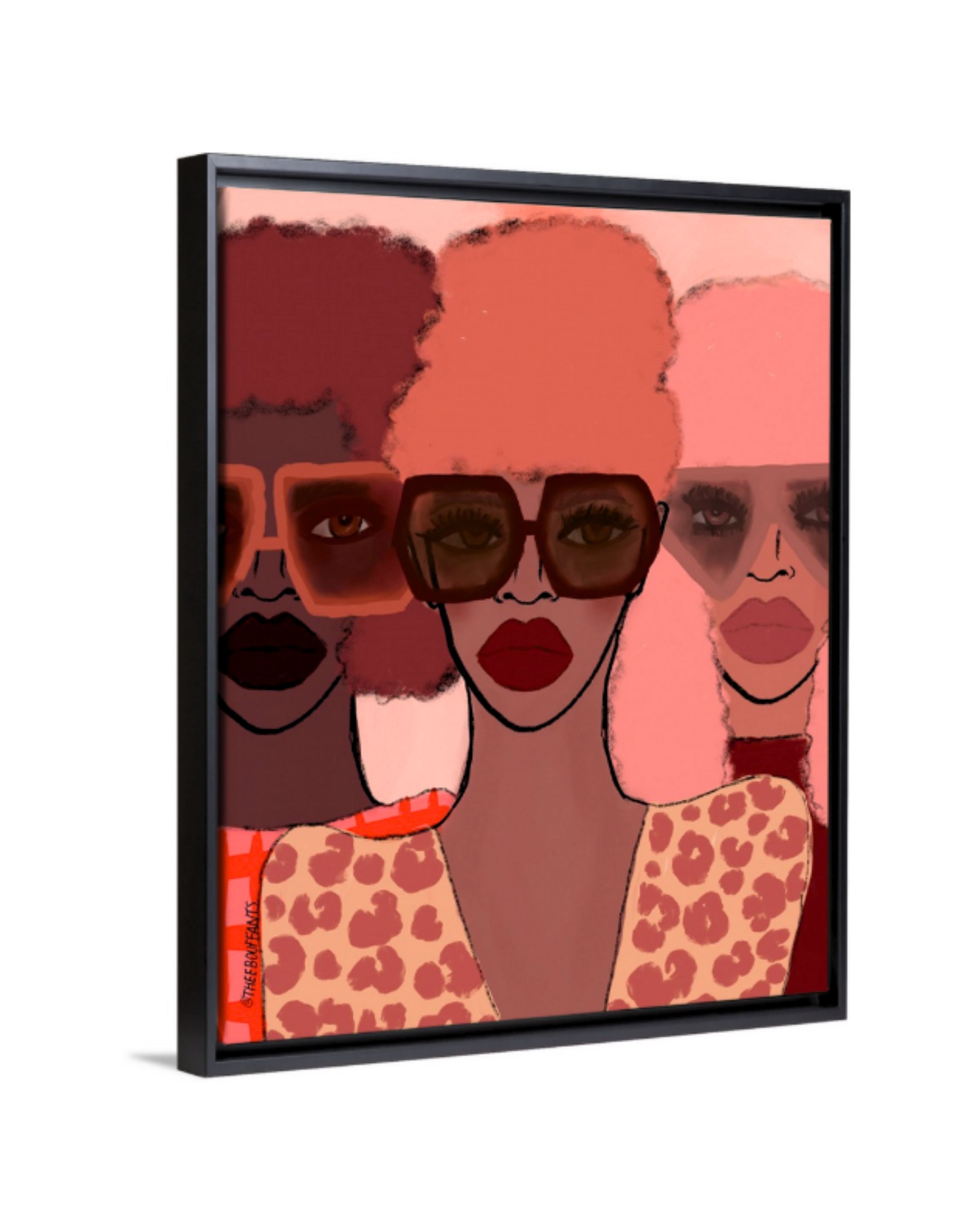 Colors Quad Framed Canvas Art.png