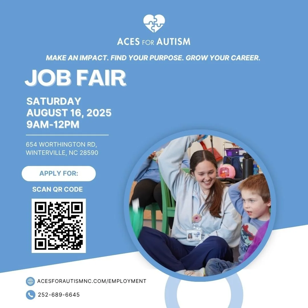 Aces for Autism Job Fair: We are hiring!
