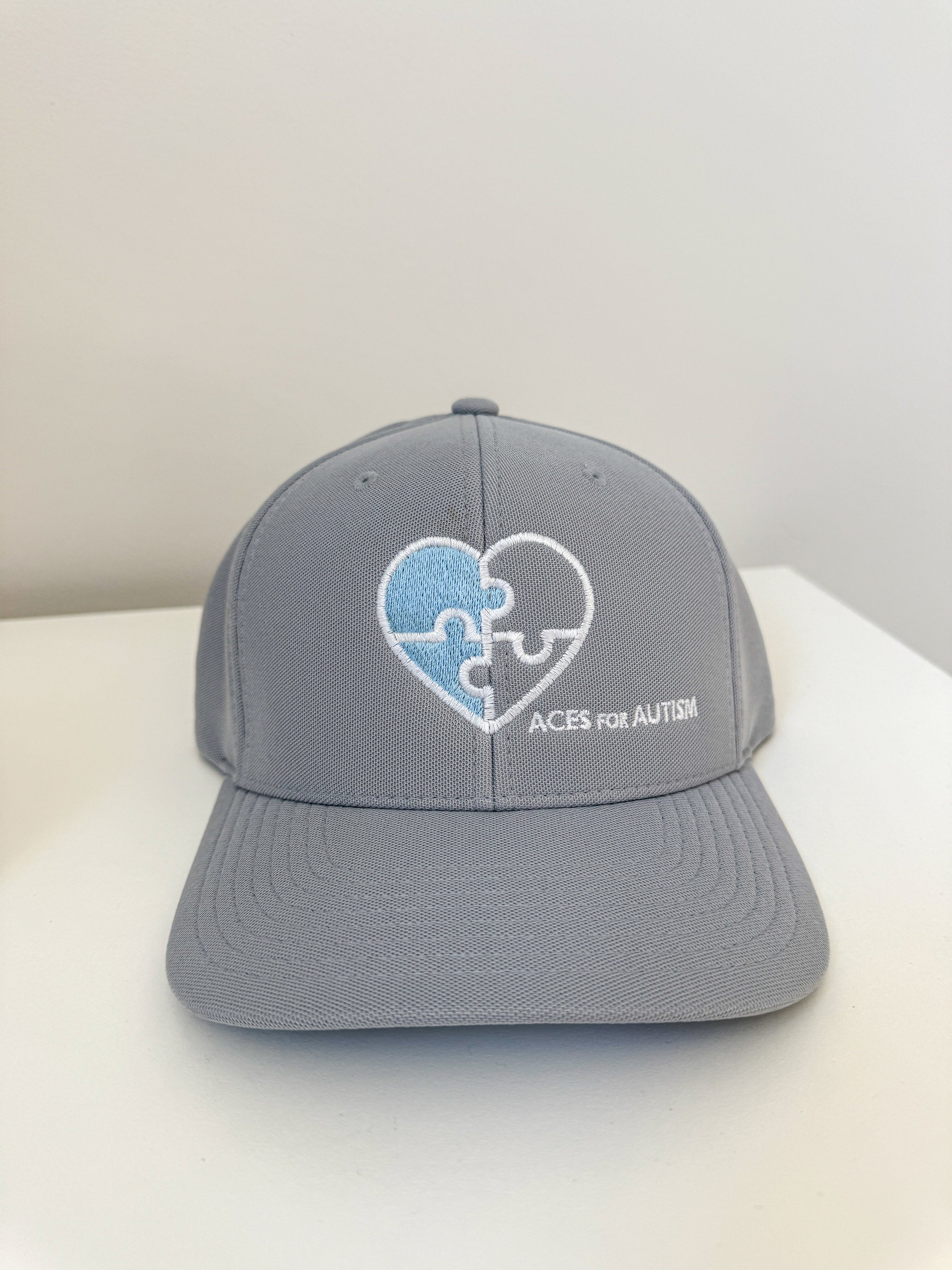 Grey Aces for Autism Embroidered Hat