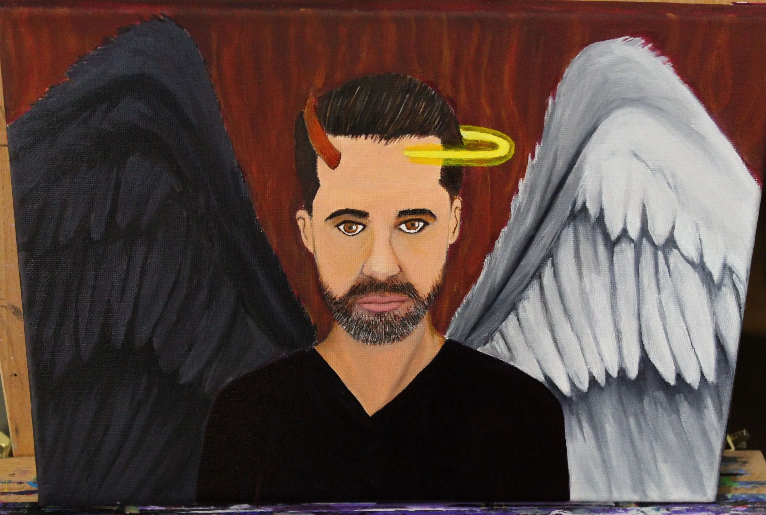 "GEMINI"  Oil on canvas