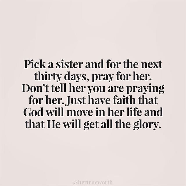 It&rsquo;s better to have a {sister} than go at it alone. Share the work, share the wealth.⁣
And if one falls down, the other helps,⁣
But if there&rsquo;s no one to help, it can be real trouble! Ecclesiastic 4:9-10 MSG⁣
⁣
We all need a sister. Let&rs