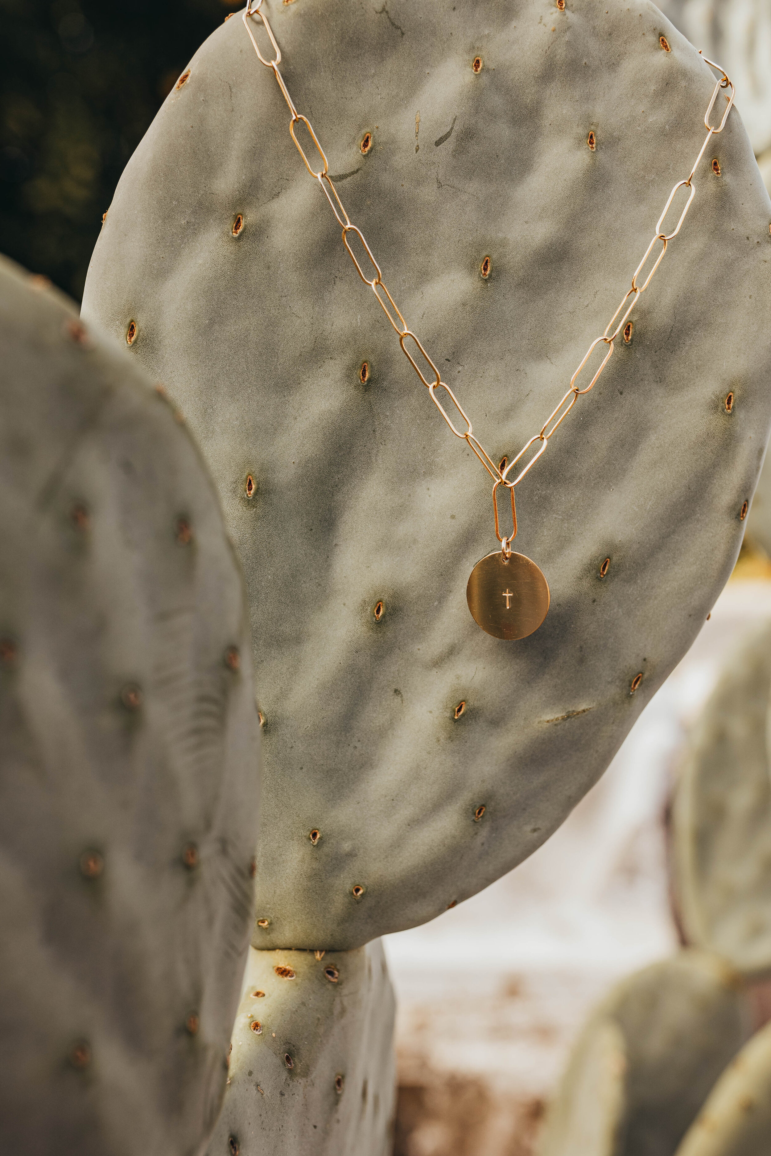 Soul Sisters _ Blog _ Stamped _ Gold _ Circle _ Cross _ Chain _ Necklace.jpeg