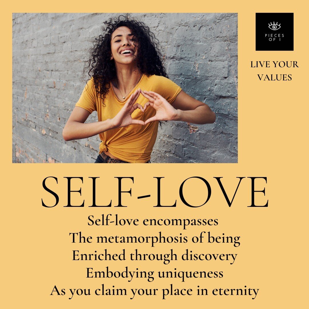It's Self-Love Saturday!! Spend some time today embracing all of you. 

You've come a long way!! 

&quot;Self-love encompasses 
The metamorphosis of being
Enriched through discovery
Embodying uniqueness
As you claim your place in eternity&quot;

Poet