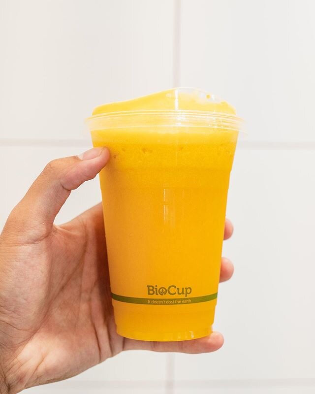 Orange, lemon &amp; ginger...what a combo! We call this the immunity booster! despite the city being so dead we are still open and would appreciate any support possible! We hope having a Java Juice in your day will brighten up your Monday 🙌🏼 #happy