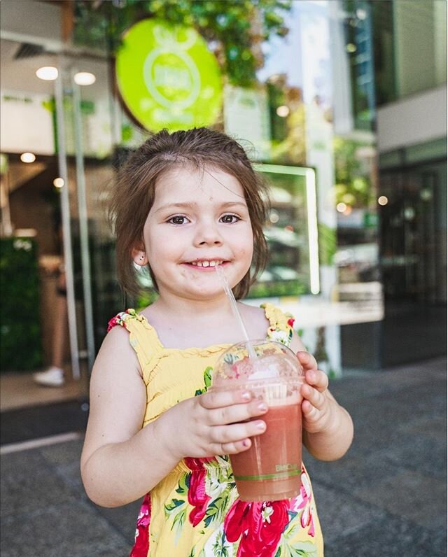 It's hard to see the city so quite! But it's smiles like this enjoying our freshly squeezed juices that make it all worth 😄 #perthwillbeok