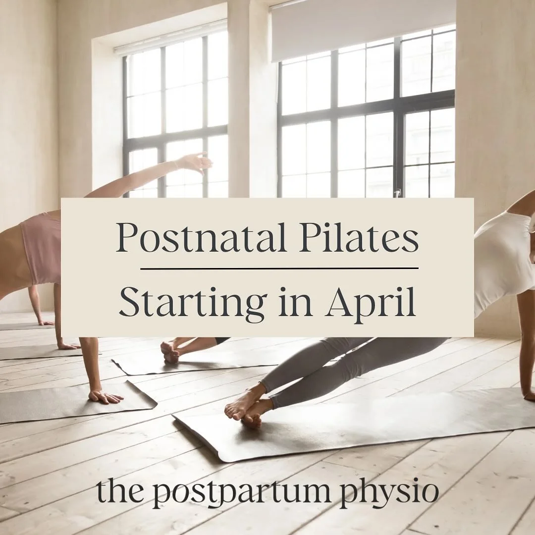 The April-May intermediate and beginner postnatal Pilates booking links are now live. 

The beginners classes can be joined as soon as you&rsquo;ve attended your 6-8 week GP appointment. We introduce flows to help sore backs promoting mobility and be