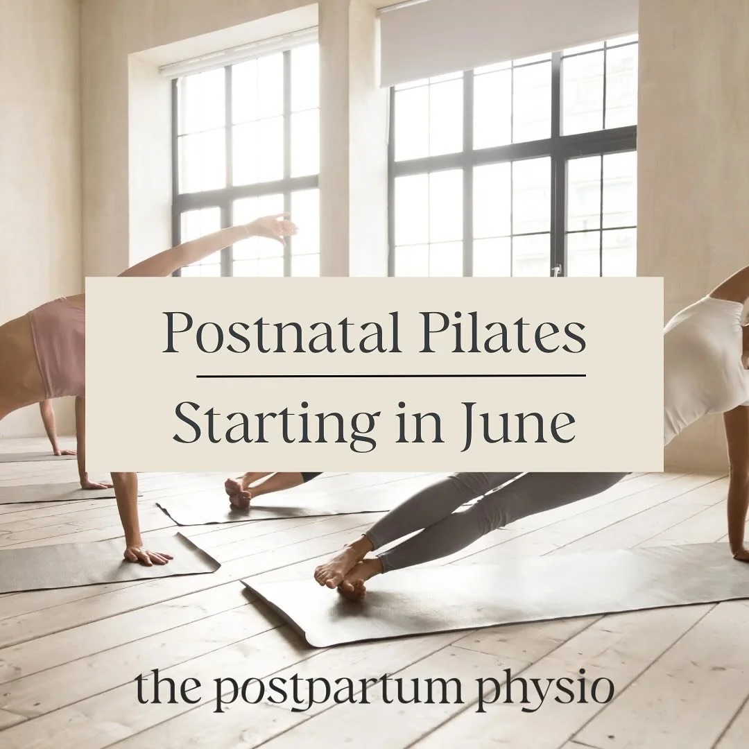 The link to book your place on the last Postnatal Pilates class before the summer break is now live. 

This is your chance to come along to class with your baby, learn about all things pelvic floor whilst getting stronger. 

All class information and