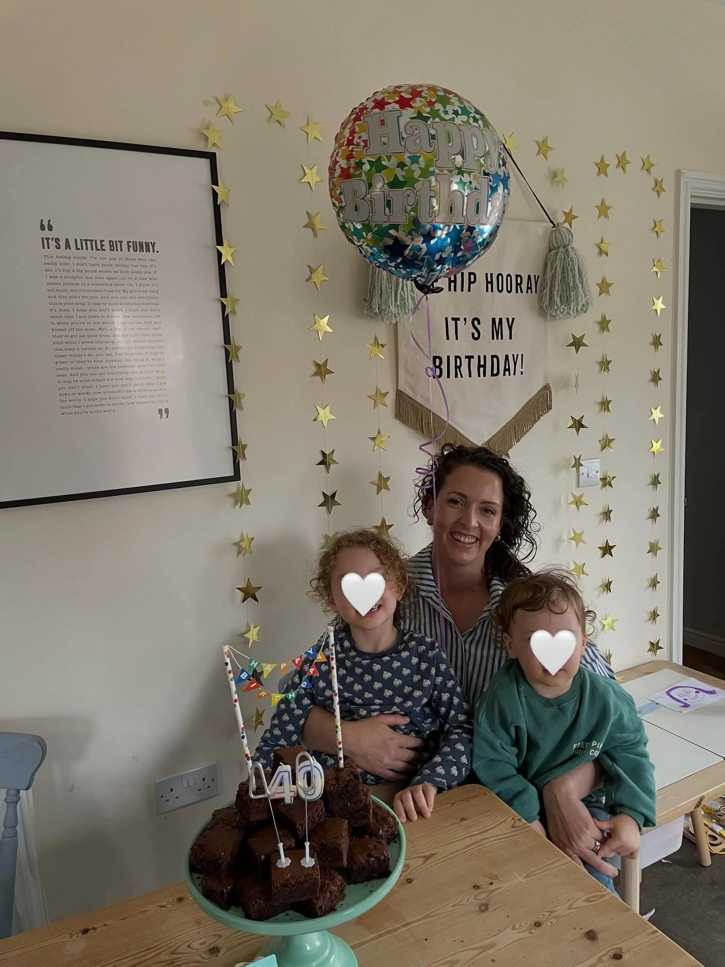 Today was a big day for me. 

I turned 40 and it feels a bit weird. I&rsquo;ve never really had that before at any big birthday. I think it&rsquo;s because my 30&rsquo;s were busy and I was so driven to do it all. 

I got married, left the NHS, had m