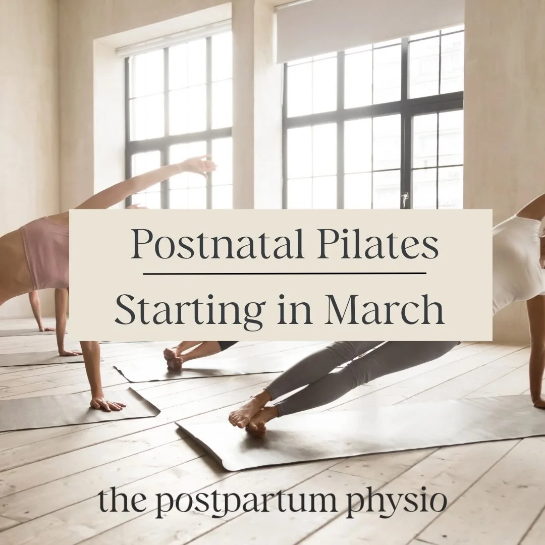 We&rsquo;re just over half way through our latest block of Postnatal Pilates classes. The dates are live to book on for the next block starting on the 5th March, for both beginner and intermediate classes (link in bio.)

It&rsquo;s my favourite way t