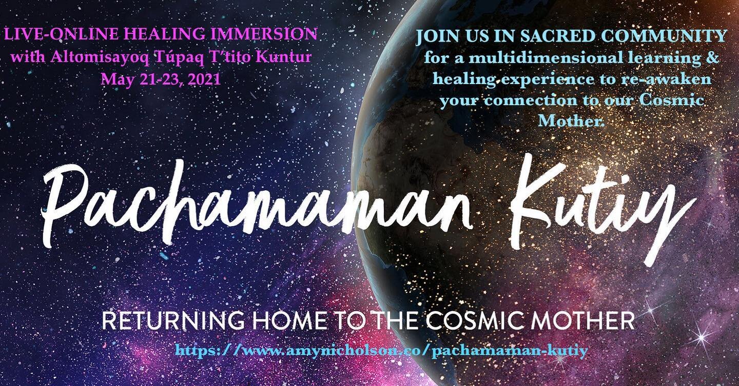 In our modern world, it&rsquo;s easy to lose sight of our connection to the Pachamama, the cosmic mother of all space and time. 

The demands of daily life and separation from nature can cause us to lose our way. 

This disconnect is causing us pain,