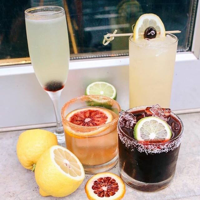 Beat the heat with one of our citrus seasonal cocktails! 🍋🍊
