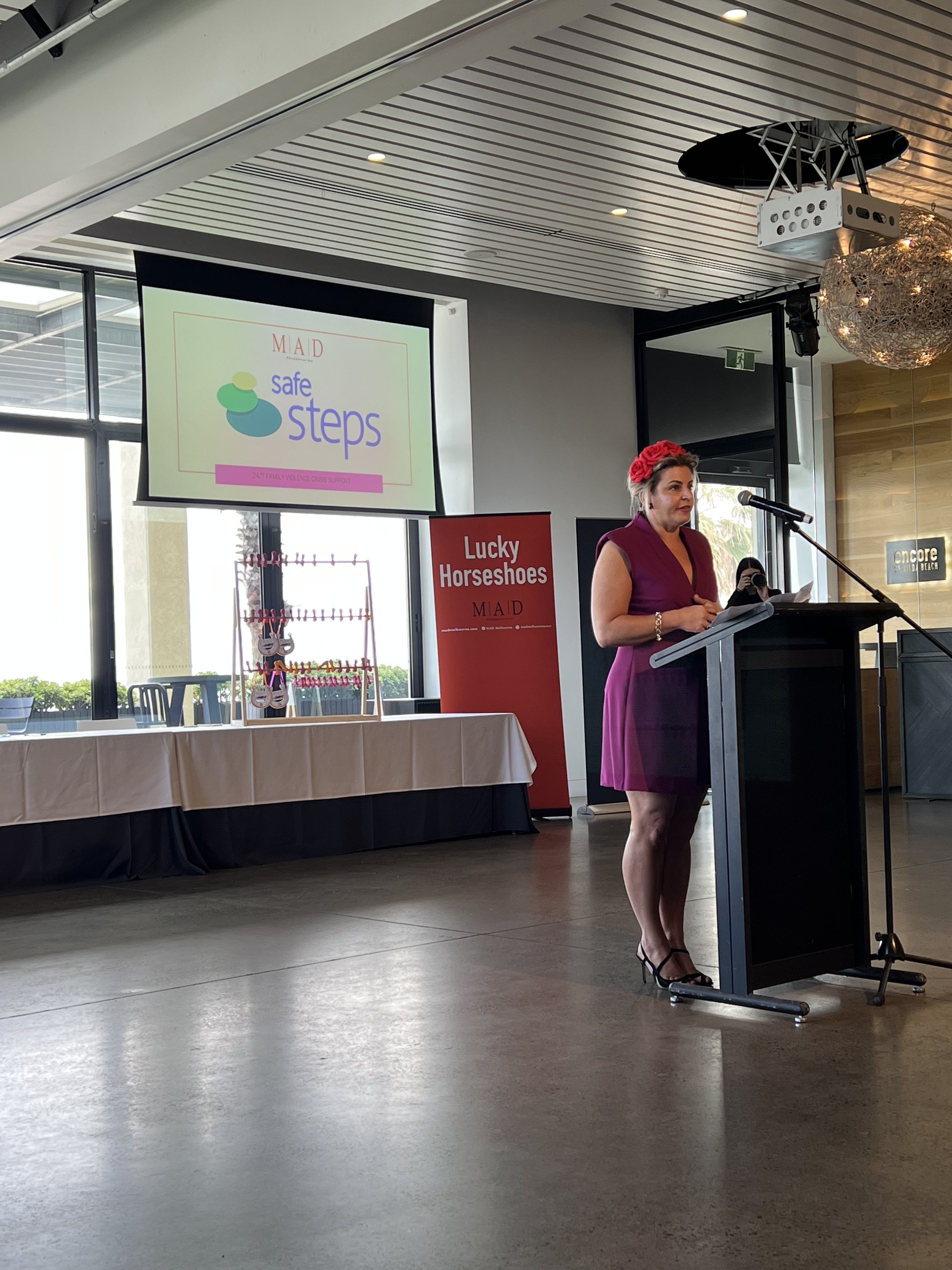 Safe Steps CEO Dr Chelsea Tobin