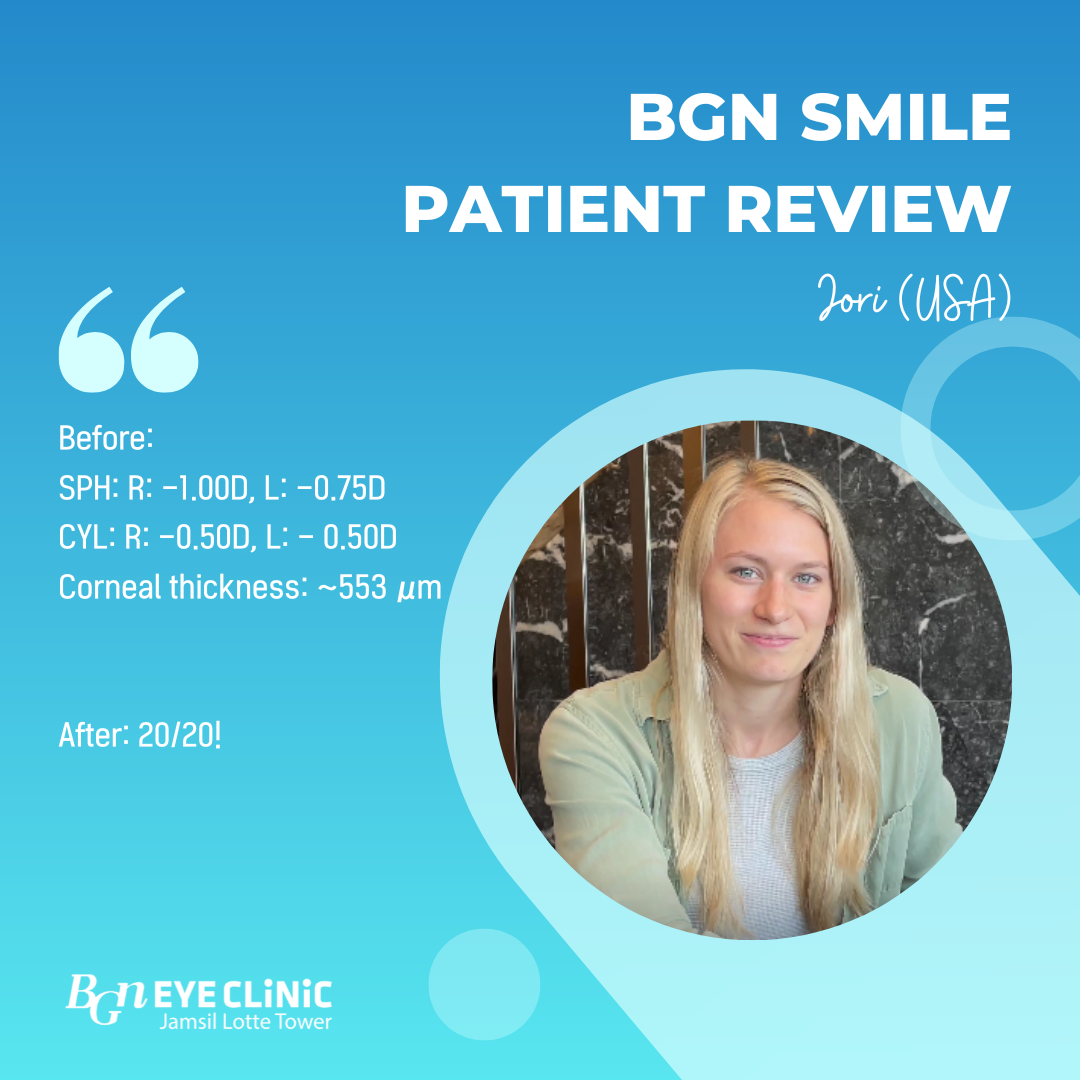 Jori (USA) - SMILE LASIK