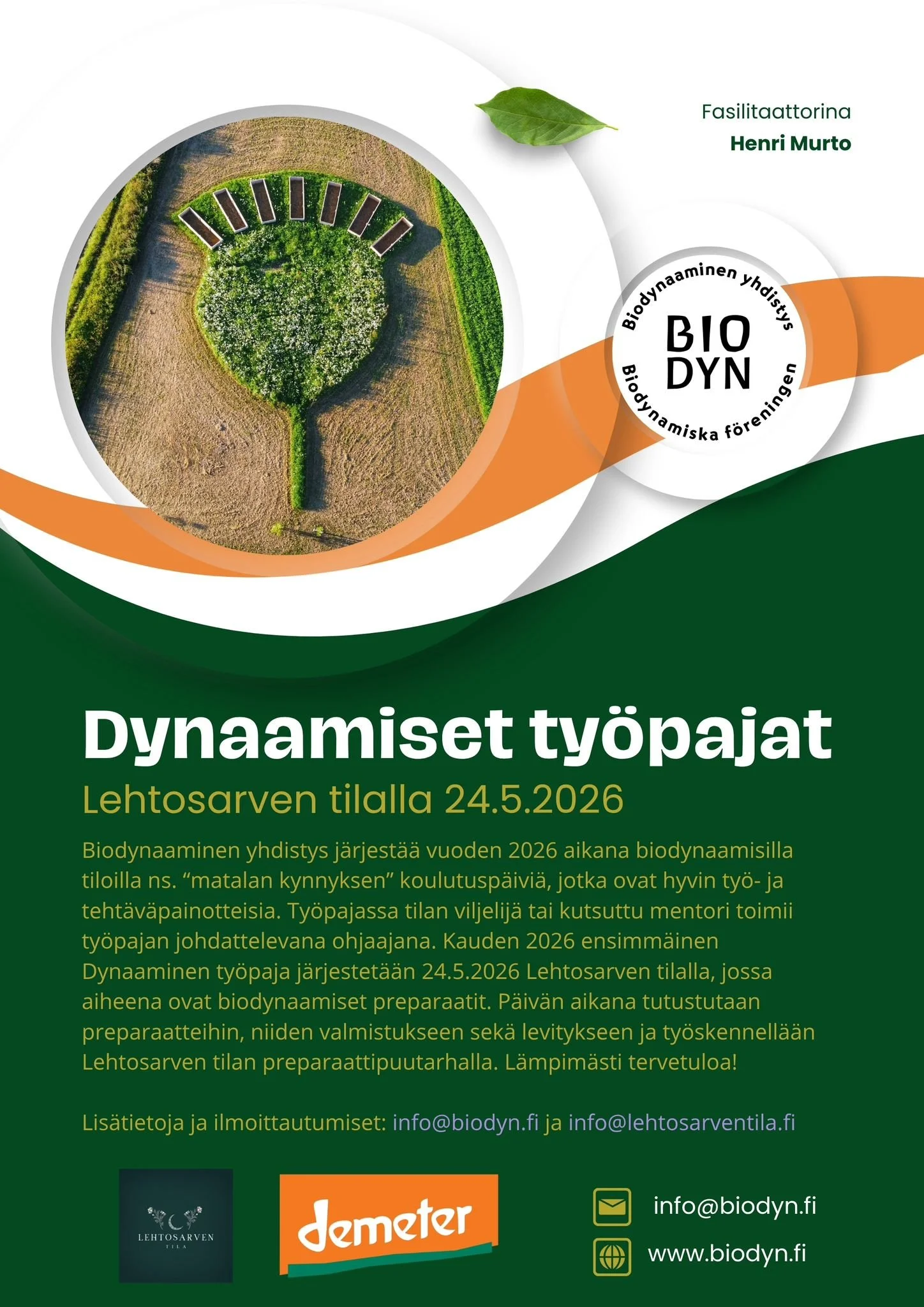 Preparaattipäivä Lehtosarven tilalla