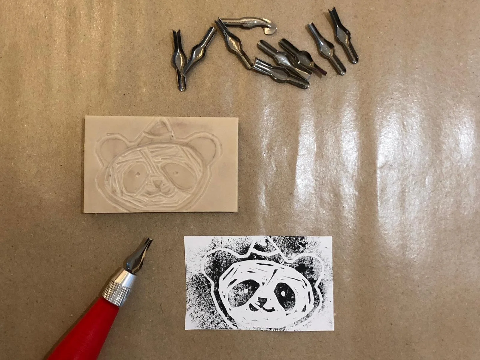 RUBBER SEAL CARVING WORKSHOP