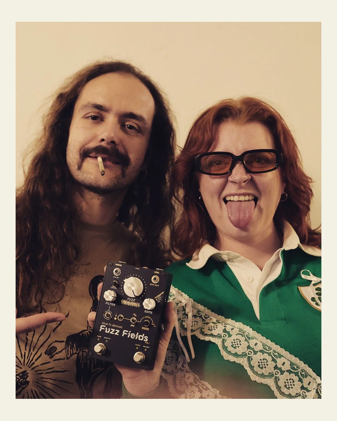 One of the best shows we've been to in a long time. @sprintsmusic brought everything, raw energy, noise and pure punk power at @musikloppen. Seeing our Fuzz Fields pedal on their board during the EU tour made it even more special. These are the momen