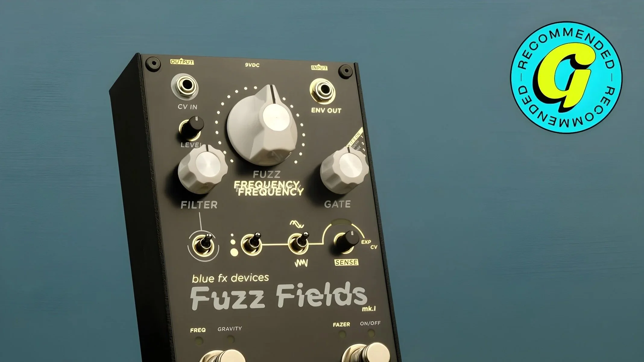 Fuzz Fields 9/10 Guitar.com.
