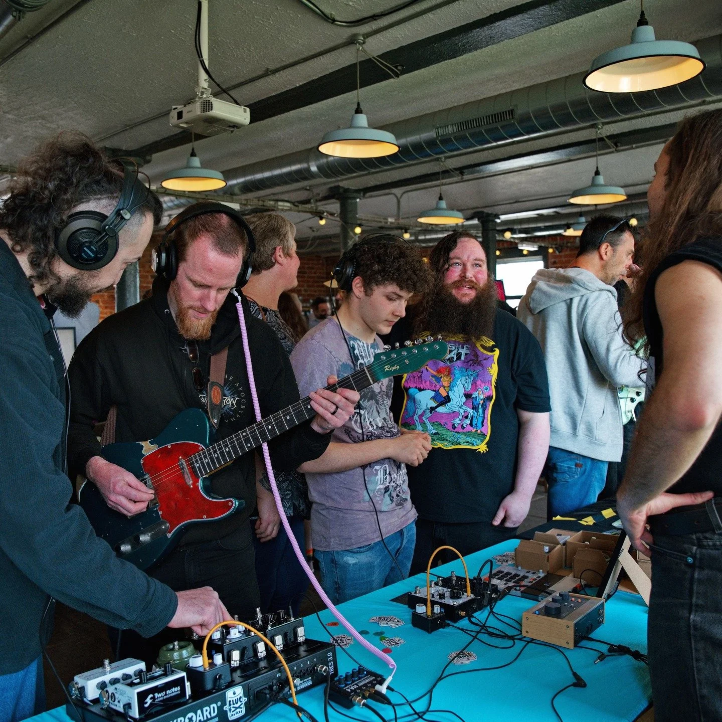 Leeds Pedal Show 2026 🎸

Second year of the show, and we were there.

Twenty pedal companies, five hours, one room full of people who genuinely love this stuff. Exactly where we want to be.

Fuzz Fields was out in the open once again. We brought the