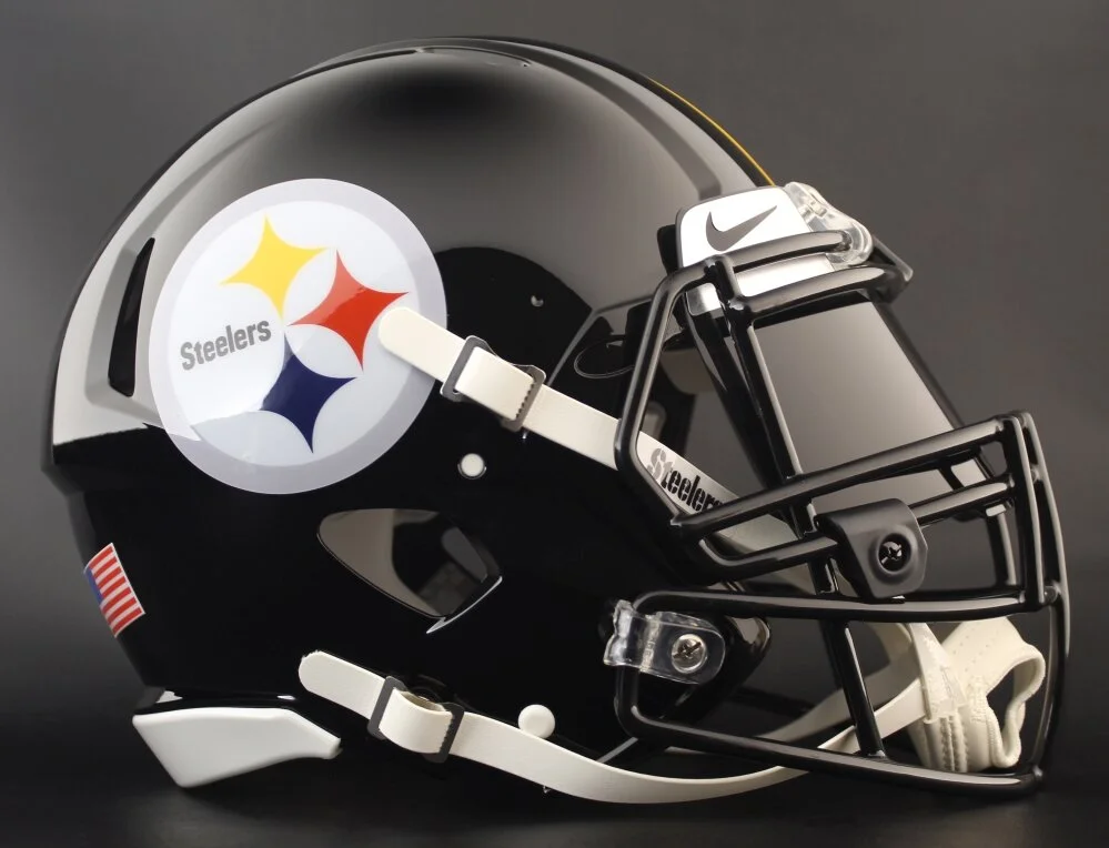 american football helmet steelers RK2 Vintage Style Custom Pittsburgh Dick Hoak – WESTBROOKSPORTSCARDS Based on one of the most popular on PITTSBURGH STEELERS NFL Riddell SPEED