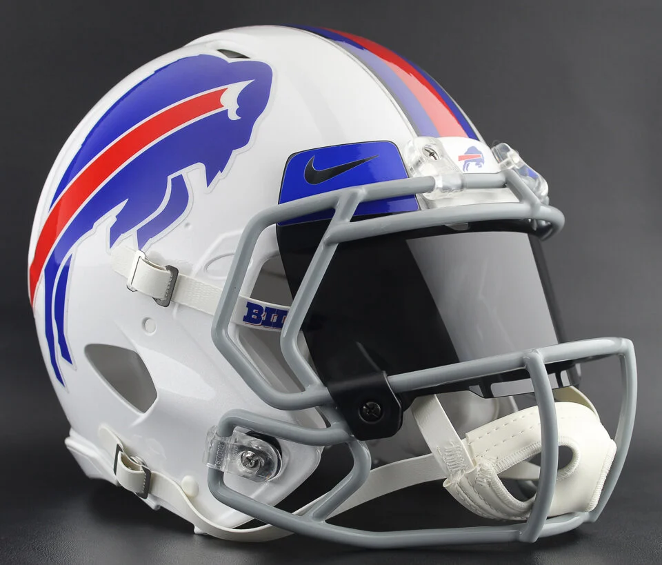buffallo football helmet BUFFALO BILLS NFL Riddell SPEED Authentic Football Helmet — OnField  Productions, Inc