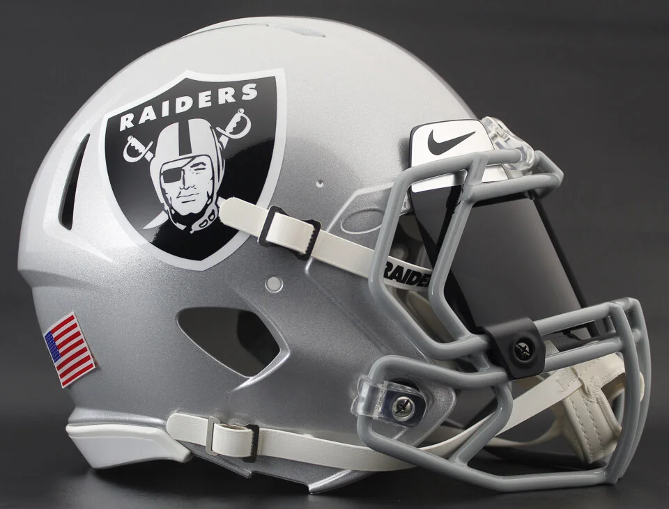 easy rider football helmet Riddell NFL Las Vegas Raiders Speedflex Authentic : Sports & Outdoors you must purchase it separately Innovative Technology in Football Helmets