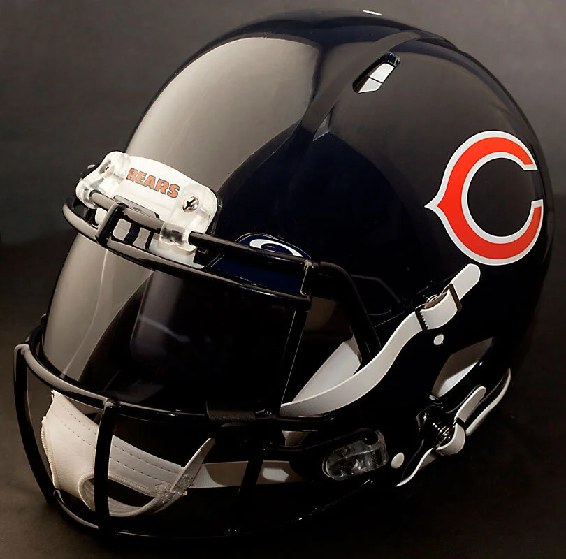 CHICAGO BEARS NFL Riddell SPEED Authentic Football Helmet OnField Productions, Inc. CHICAGO BEARS NFL Riddell SPEED Authentic Football Helmet OnField Productions, Inc.