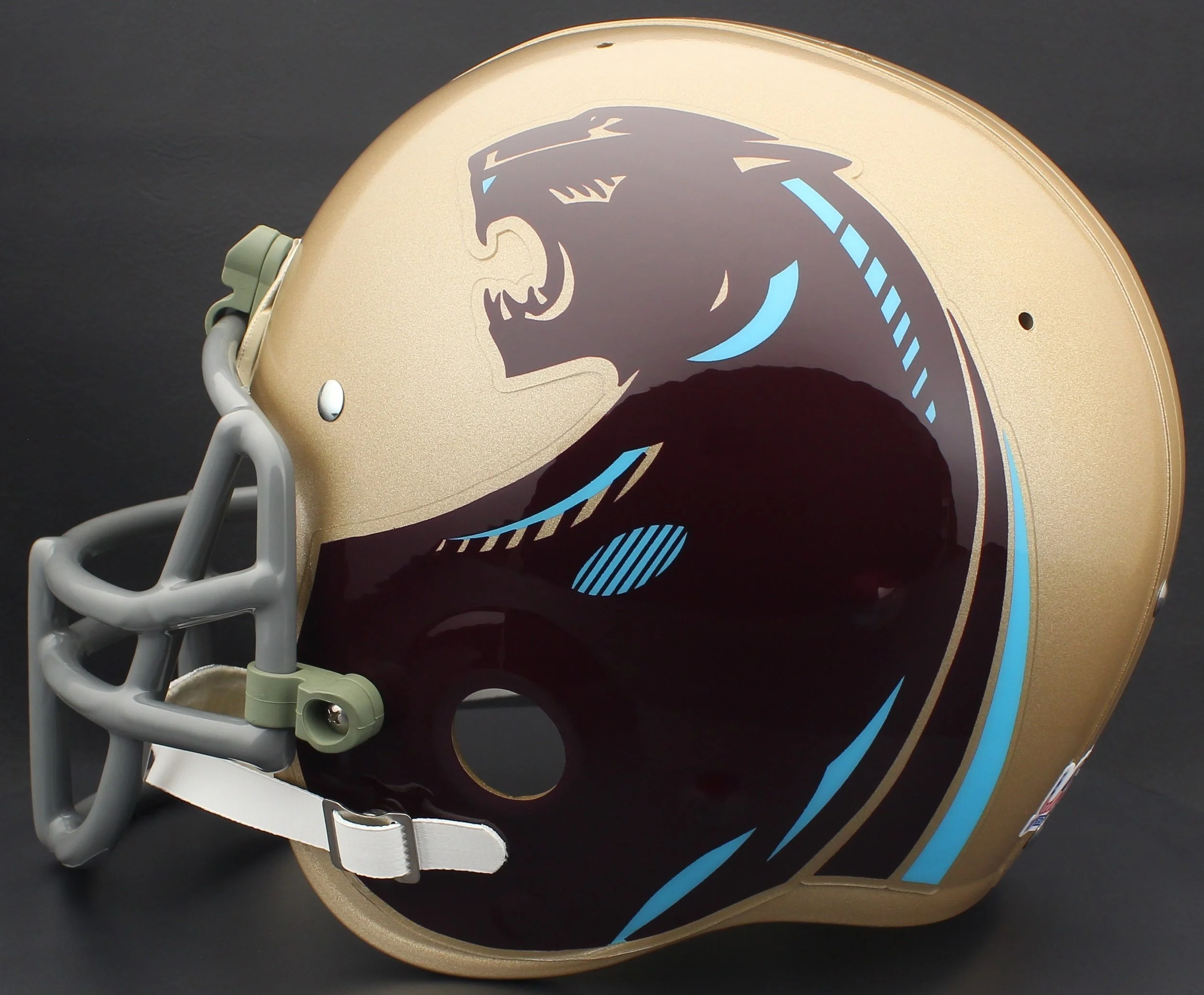 MICHIGAN PANTHERS 1983 USFL Vintage Gameday Football Helmet  OnField  Productions, Inc.