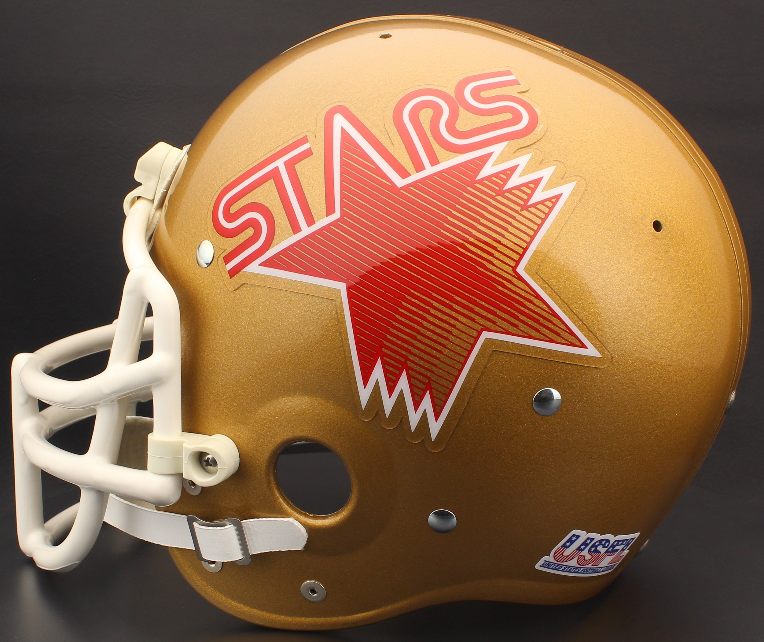 PHILADELPHIA STARS 1984 USFL Vintage Gameday Football Helmet  OnField  Productions, Inc.