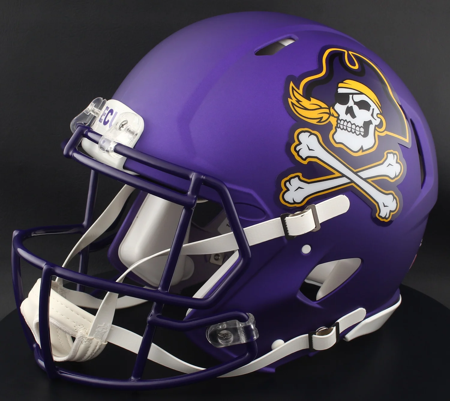 ecu white football helmet Iowa State Cyclones Script Mini Speed 8059626 ECU Pirates Riddell Stars and