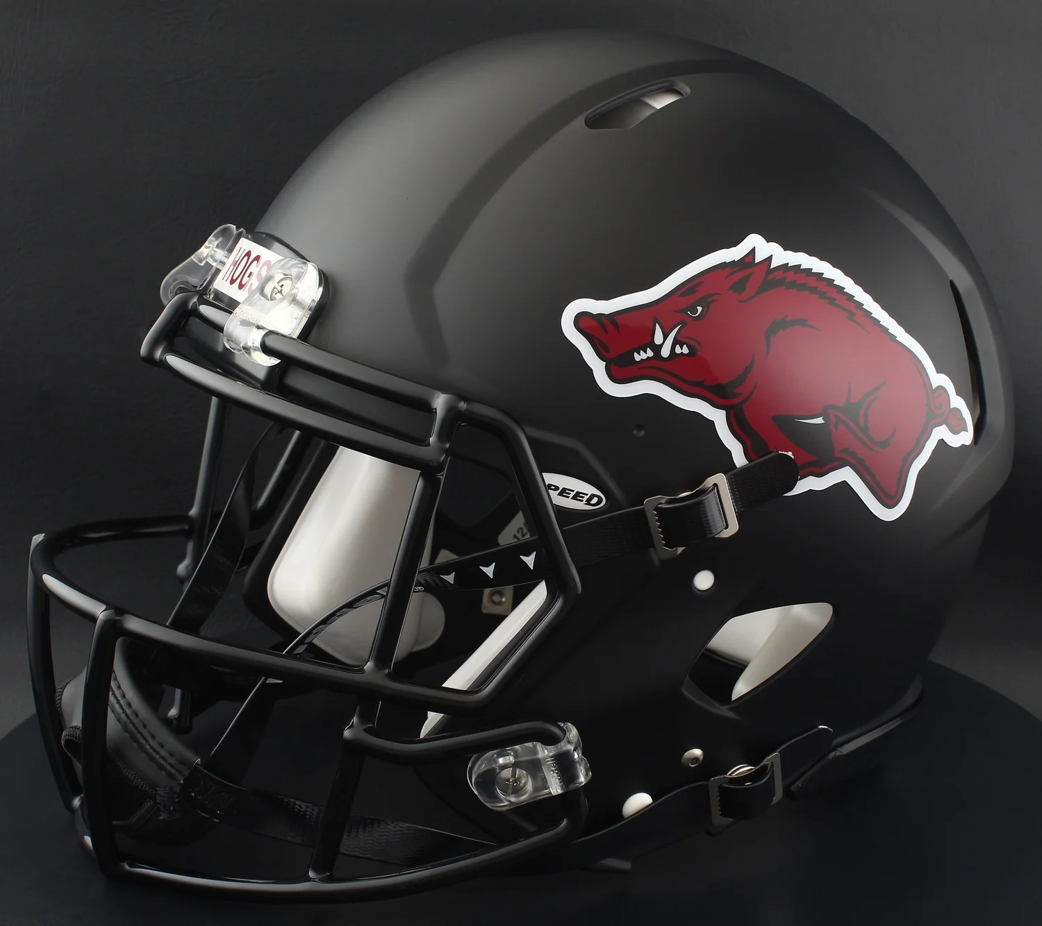 arkansas football helmets Razorbacks Authentic Speed The Speed helmet from Riddell is one of the most popular helmets used on the field today at any level Arkansas 2