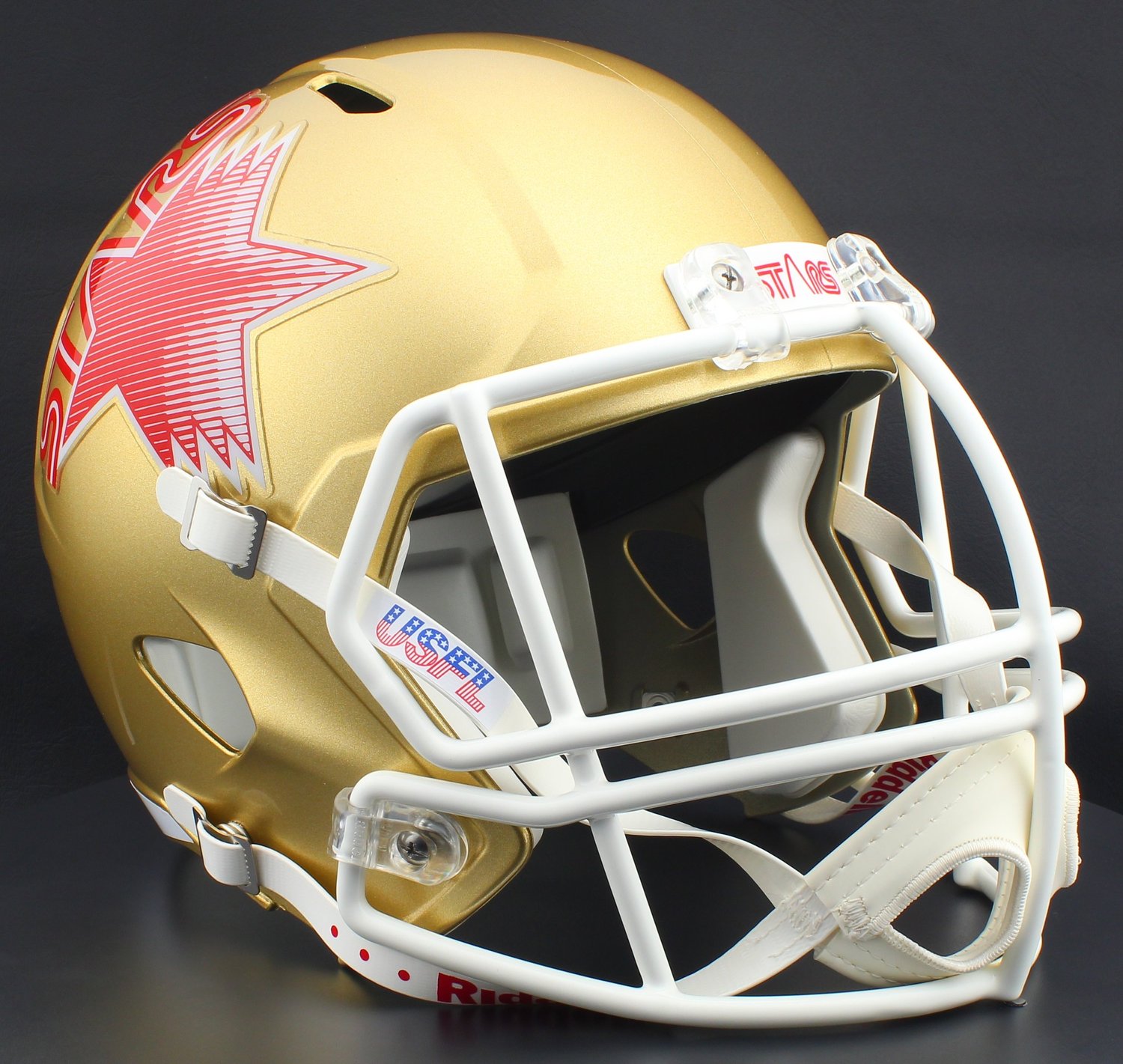 all star helmet football BALTIMORE STARS 1985 USFL Riddell Speed AUTHENTIC Football Helmet — OnField  Productions, Inc