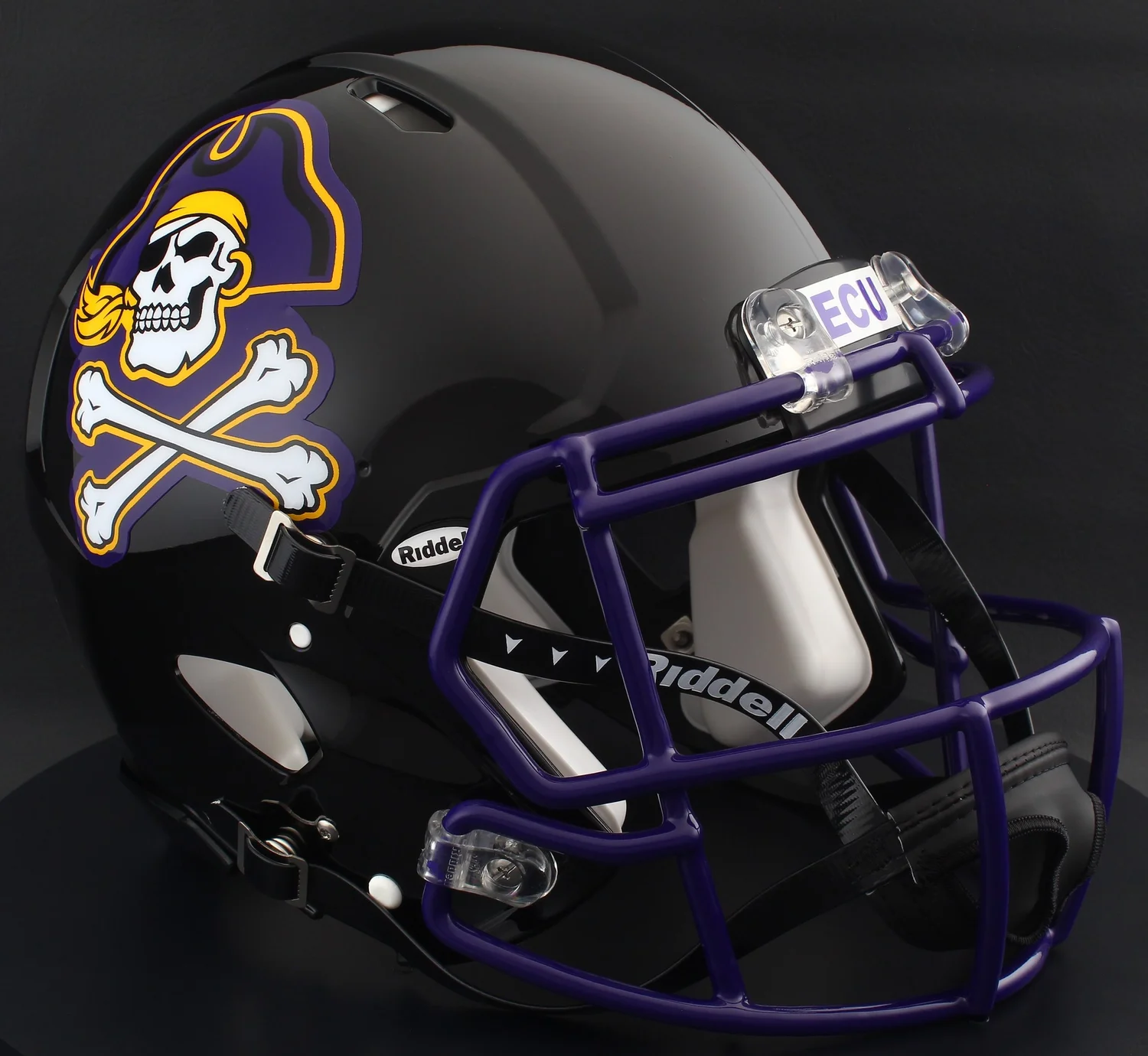 ecu white football helmet East Carolina Pirates Matte Black Authentic Speed this half East Carolina ECU Pirates Riddell