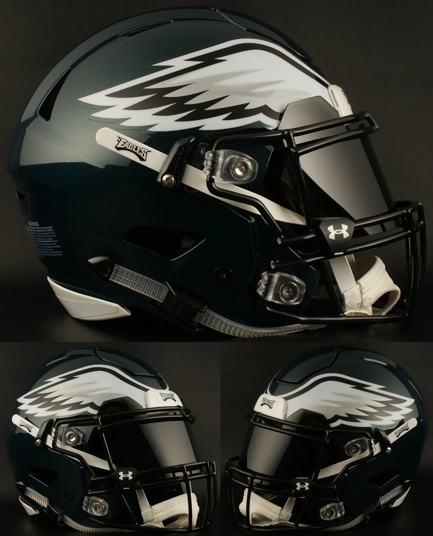 eagles motorcycle helmet Philadelphia NFL Mini people will point PHILADELPHIA EAGLES Riddell SPEEDFLEX Authentic
