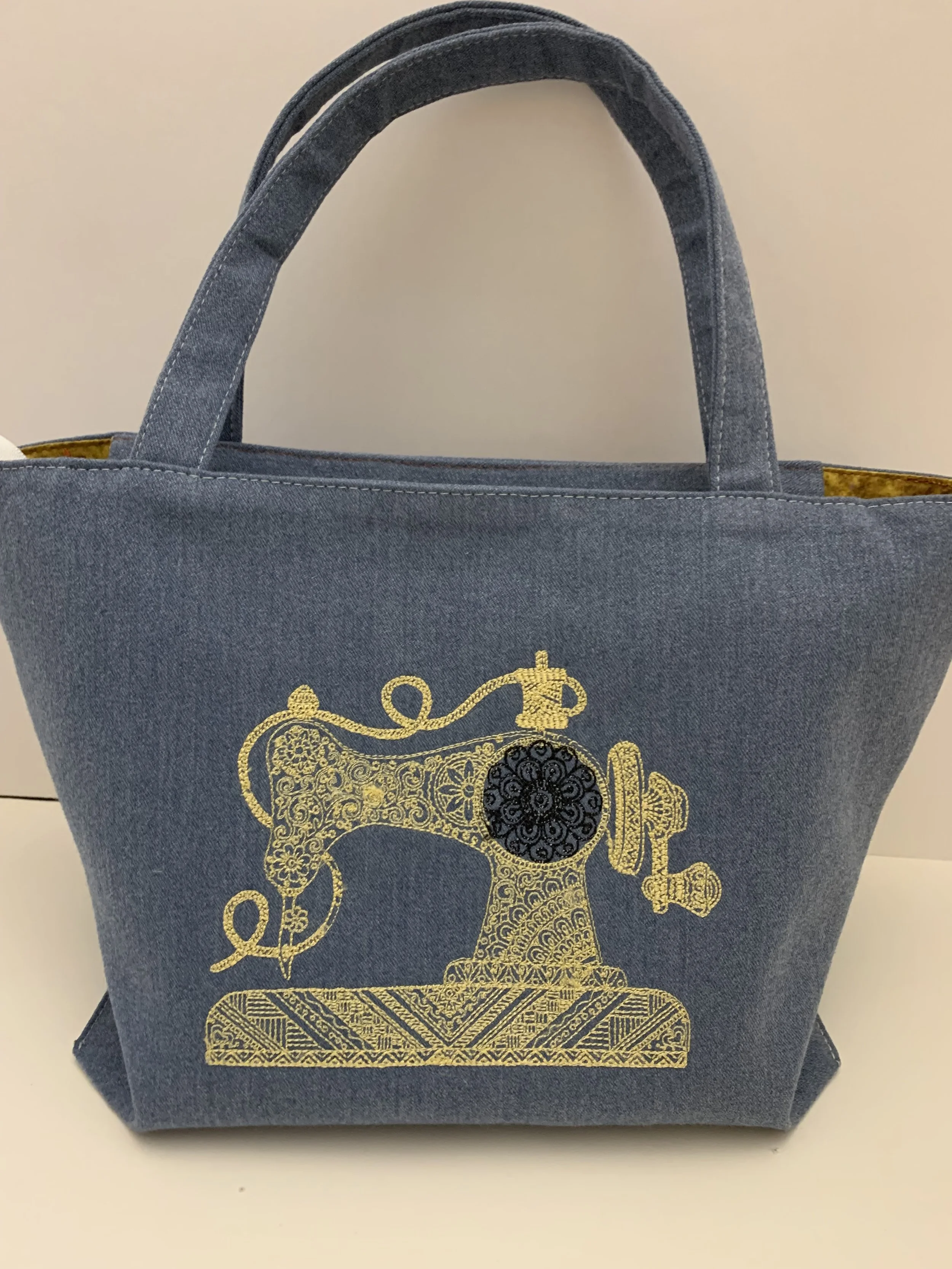 Denim Tote Bag
