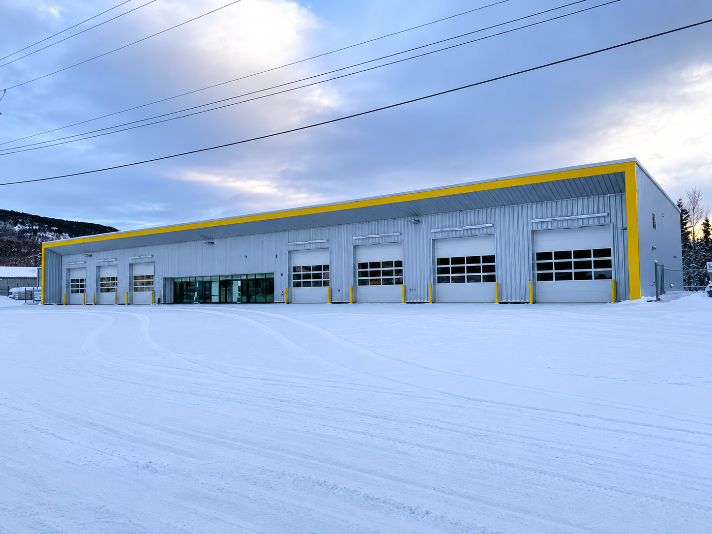 Faro Yukon Public Works and Fire Hall YT