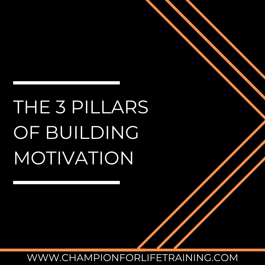 The 3 Pillars of Building Motivation