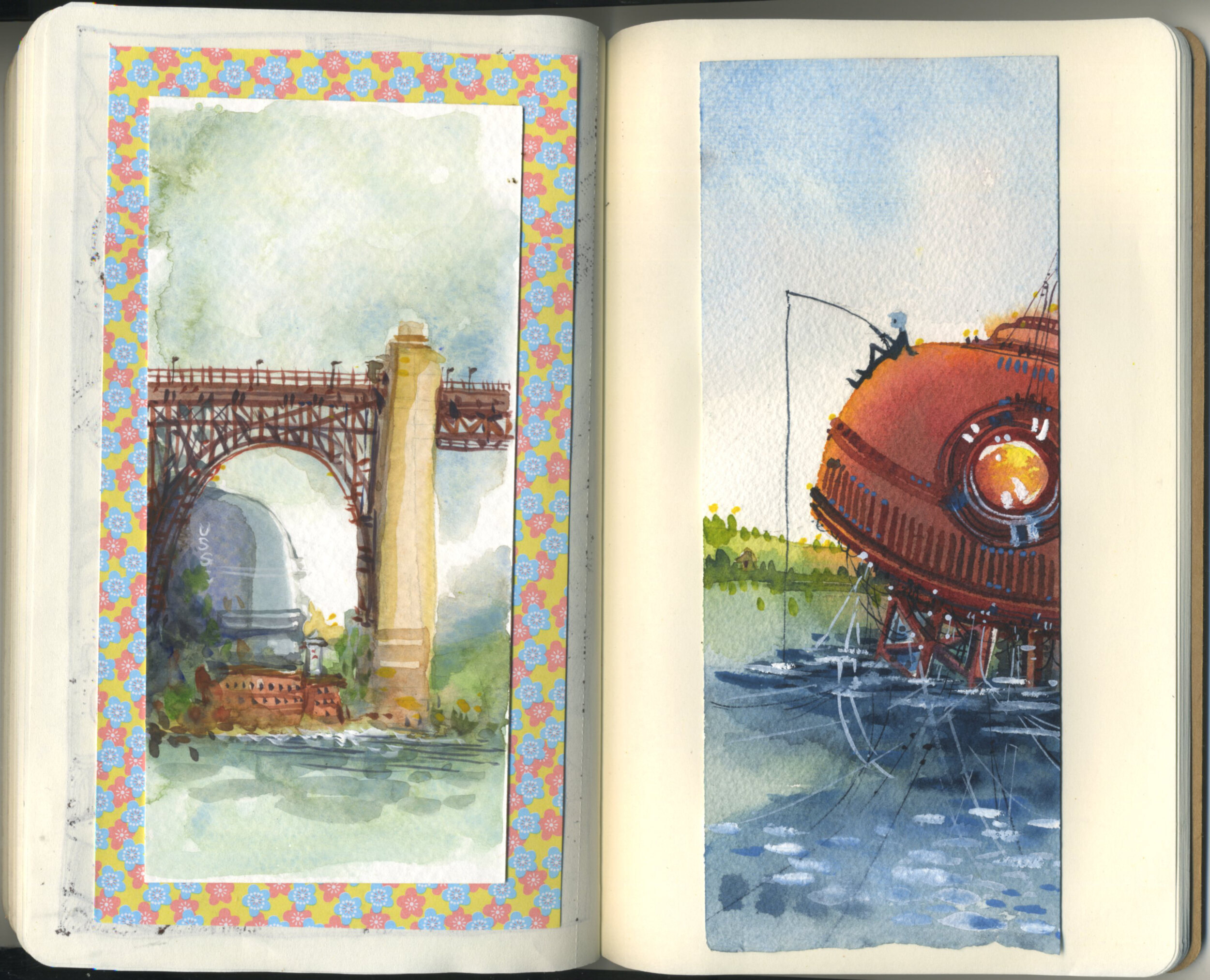 Brooklyn Art Library Sketchbook Project — Alina Chau