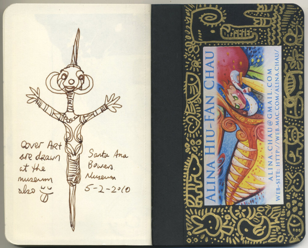 Brooklyn Art Library Sketchbook Project — Alina Chau