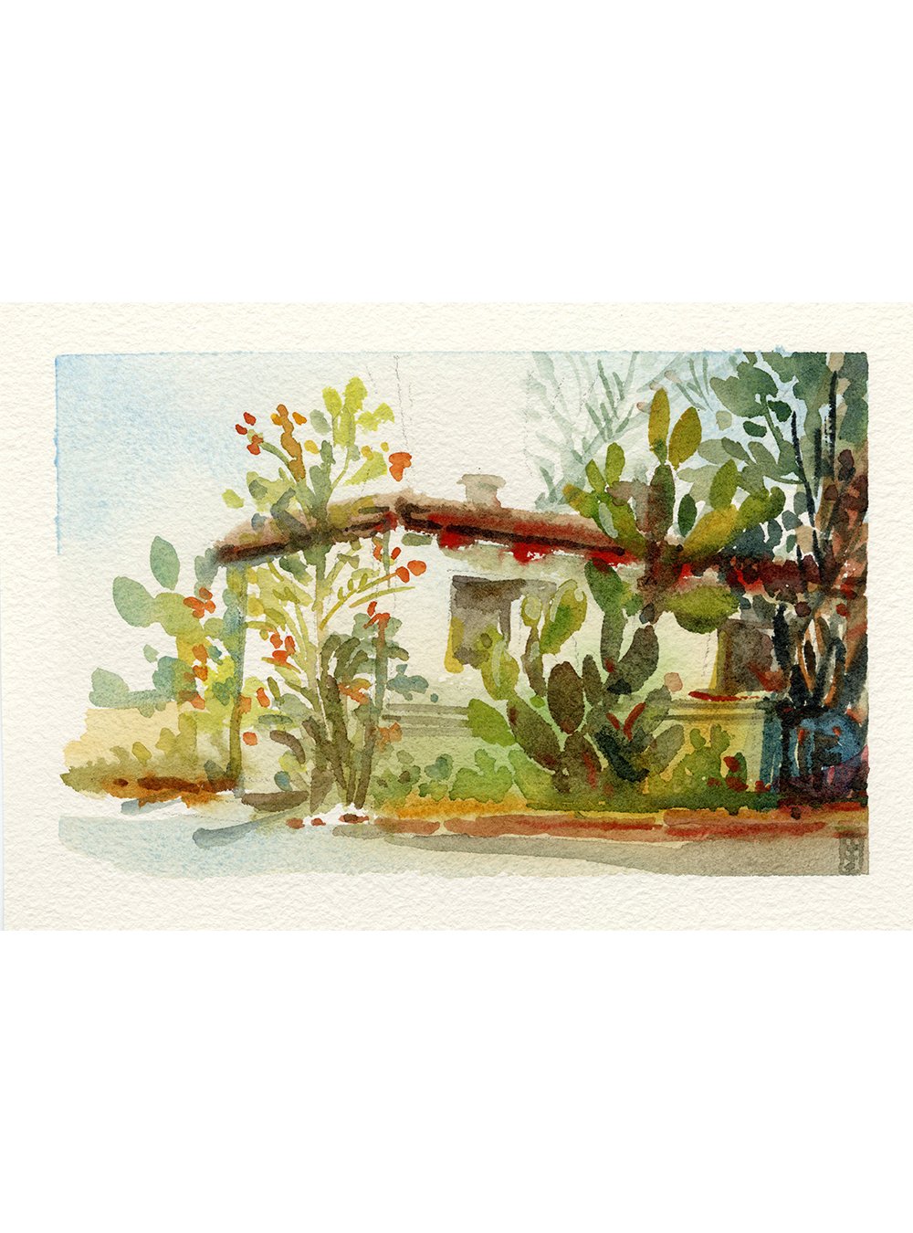 A Cloudy Day at Tesoro Adobe