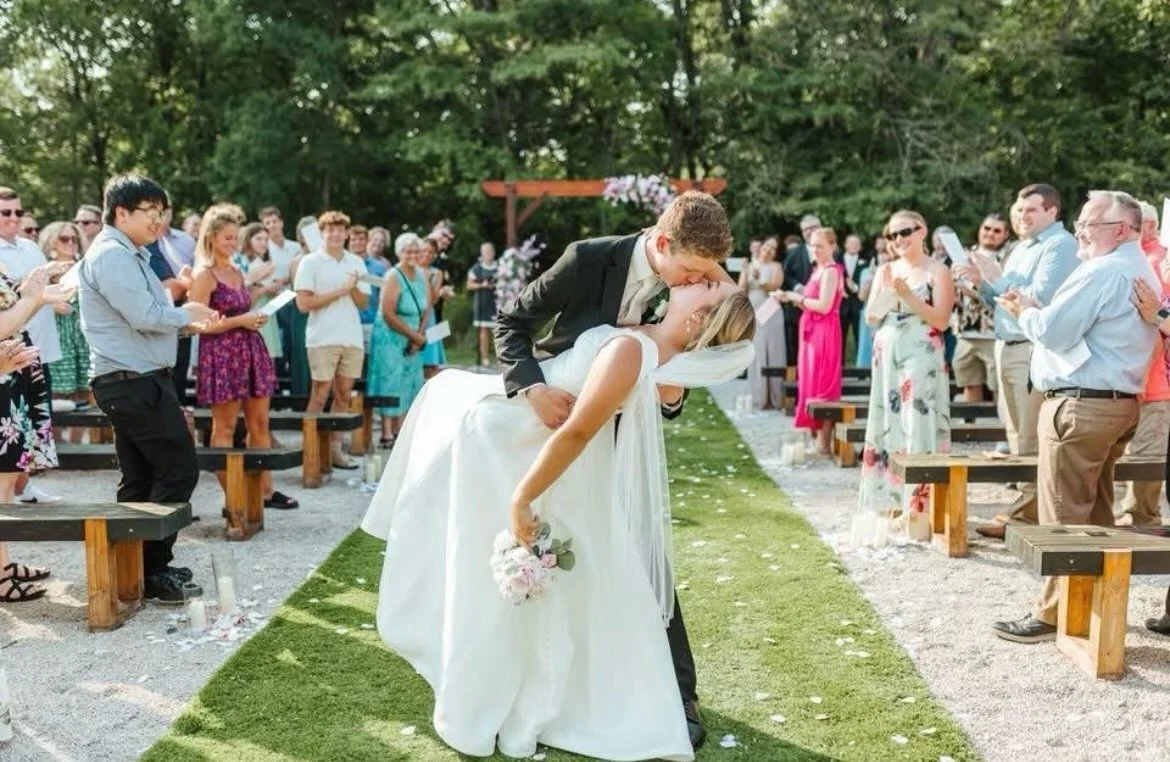 🤍 MARRIED at Timbers Edge MONDAY 🤍 

✨K + J&rsquo;s wedding day was filled with golden light, happy tears, and the sweetest dance floor energy. This couple was especially fun for our venue coordinator to work with during the planning process! Reliv