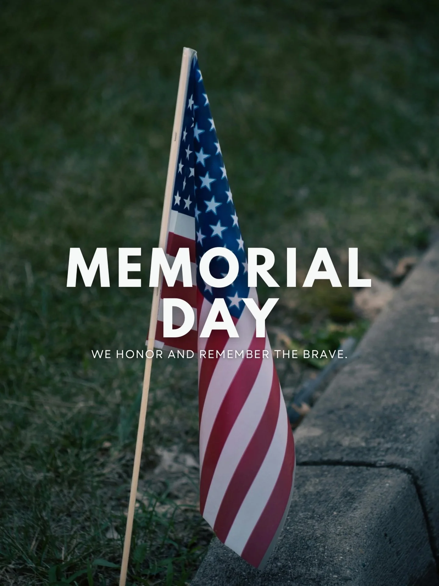 Today, we pause to remember and honor the brave men and women who made the ultimate sacrifice for our freedom. 

From all of us at Timbers Edge, we are deeply grateful for those who served and the families who continue to carry their legacy forward. 